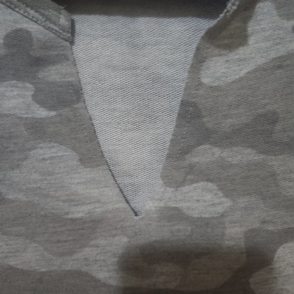 Altar'd State Camo Pattern Dress Gray Size Medium - Picture 5 of 7